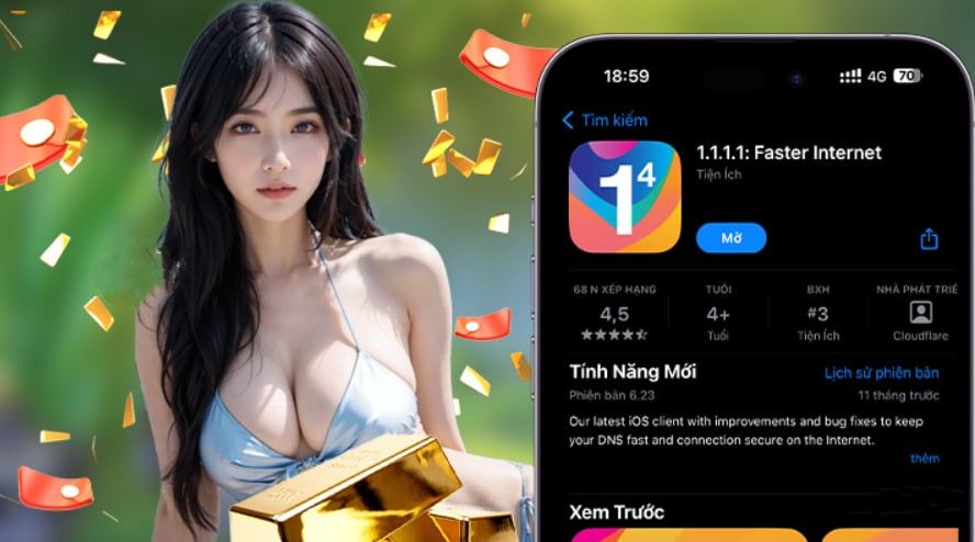 Hình ảnh quảng cáo của ga88vip hiển thị nền tảng và các lợi ích